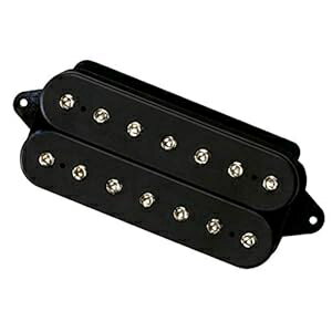DiMarzio DP719 D-Activator 7 弦ネック ハムバッカー ピックアップ ブラック DiMarzio DP719 D-Activator 7-String Neck Humbucker Pickup Black