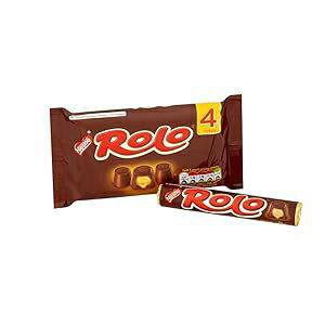  祳졼ȥС 4 x 52g Rolo Chocolate Bars, 4 x 52g