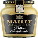 マイユ ディジョン オリジナルマスタード 215 g Maille Dijon Original Mustard, 215 g