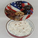 2.5 ポンドの神聖なギフト缶 (ピーカンナッツ入り) Holiday Farms 2.5 Pound Divinity Gift Tin (With Pecans)