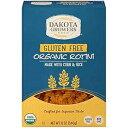 Dakota Growers オーガニック グルテンフリー ロティーニ パスタ、12 オンス -- 1 ケースあたり 12 個。 Dakota Growers Organic Gluten Free Rotini Pasta, 12 Ounce -- 12 per case.|詳細画像