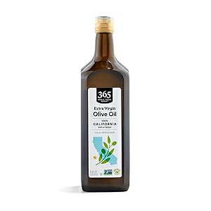 365 by Whole Foods Market, Unfiltered Extra Virgin California Olive Oil, 33.8 Fl Oz