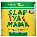 HJZWTS Slap Ya Mama Cajun Seasoning from Louisiana, Low Sodium Blend, No MSG and Kosher, 6 Ounce Can, Pack of 3