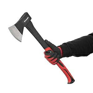 INTERTOOL 24 インチ中型伐採斧、チョッピングアックス、2.2 ポンド / 1000 g、衝撃吸収グラスファイバ..