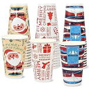 Richboom Christmas Cups, 32 Count 16 oz Disposable Christmas Coffee Cups Holiday Paper Coffee Cups Hot Chocolate Bar Supplies for Merry Christmas or New Year Party Decorations
