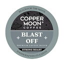 Copper Moon Single Serve Coffee Pods for Keurig K Cup Brewers, Blast Off Blend, Strong Roast Coffee, High Caffeine, 36 Count