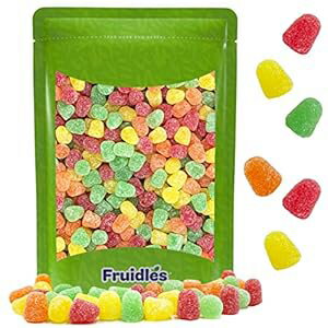 Fruidles Assorted Chewy Sour Gumdrops Great for Events, Birthday Parti...