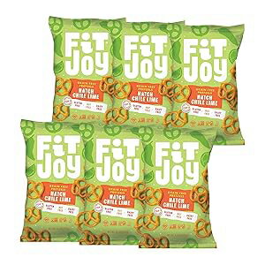 FitJoy Gluten Free Pretzels, Hatch Chile Lime Twists, Grain Free: Glut...