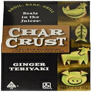 チャークラストラブシーズニングジンジャーテリヤキ、4オンス Char Crust Rub Seasoning Ginger Teriya..