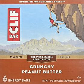 Clif Bar CLIF Crunchy Peanut Butter Bar 2.4 OZ (Pack of 6)