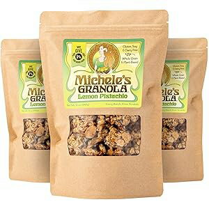 Michele’s Granola Michele's Granola Lemon Pistachio, Gluten-Free & Non-GMO, 12 Oz Package, Pack of 3