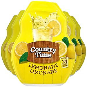 Country Time 液体ドリンクミックス、レモネード、48mL (12 個パック) Country Time Liquid Drink Mix,..