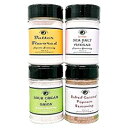 June Moon Spice Company Popcorn Seasoning Variety 4 Pack Sea Salt & Vinegar Popc...