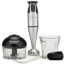 Cuisinart CSB-79 Smart Stick 2 Speed Hand Blender, Stainless Steel/Black