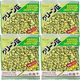  Kasugai Green Peas 2.57oz (4 Pack)