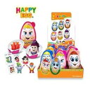 ジャンボハッピーエッグ+ビタミンC入りグミ+おもちゃ(たまご3個入) Eggs Time Jumbo Happy Egg + Gummies with Vitamin C + Toy (Pack of 3 eggs)