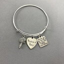Matron of Honor ジュエリー 調節可能なブライダル パーティー ブレスレット Our Little Charms Matron of Honor Jewelry Adjustable Bridal Party Bracelet
