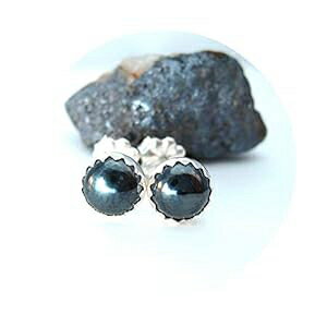 6mm ラウンド ヘマタイト スタッド ピアス Twisted Designs Jewelry 6mm Round Hematite Stud Earrings 6mm ラウンド ヘマタイト スタッド ピアス Twisted Designs Jewelry 6mm Round Hematite Stud Earrings