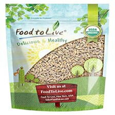 Food to Live オーガニック スペルトベリー、3 ポンド - 非遺伝子組み換え、全粒穀物、非照射、ビーガン スーパーフード、バルク、米国製品 Food to Live Organic Spelt Berries, 3 Pounds - Non-GMO, Whole Grain, Non-Irradiated, Vegan Superf