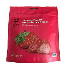 Good & Gather フリーズドライ ストロベリー スライス - 1オンス Good and Gather Good & Gather Freez..