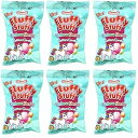 Charms Fluffy Stuff レインボーシャーベットコットンキャンディー 2.1 オンスバッグ (6 個パック) – ピーナッツフリー、グルテンフリー、脂肪フリー、ナトリウムフリー、コレステロールフリー Tru Inertia Charms Fluffy Stuff Rainbow Sherbet Cotton