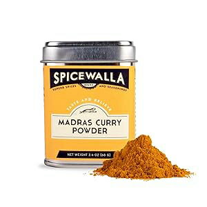 Spicewalla Madras カレーパウダー 3.6 オンス - インド調味料 - 非遺伝子組み換え、MSG 不使用、グル..