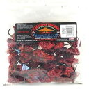 PepperliciousS 50 Whole Dried Carolina Reaper Chili Pepper Pods