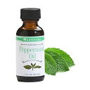 LorAnn ペパーミント オイル SS ナチュラル フレーバー、1 オンス ボトル LorAnn Oils LorAnn Peppermint Oil SS Natural Flavor, 1 ounce bottle