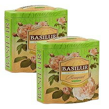 Basilur, Cream fantasy, Ceylon loose green tea, natural papaya, amaran...