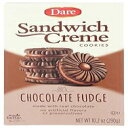 Dare Foods ファッジ チョコレート クリーム クッキー 3 /10.2 オンス ボックス YANKEETRADERS Dare Foods Fudge Chocolate Creme Cookies 3 /10.2 oz Boxes