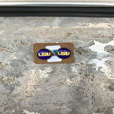 LSU イヤリング ルイジアナ州立大学イヤリング Made Brite Creations LSU Earrings Louisiana State University Earrings