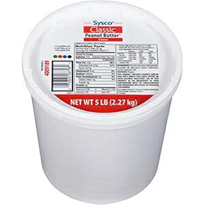Sysco Creamy Peanut Butter, 5lb Bulk Tub Sysco Creamy Peanut Butter, 5lb Bulk Tub
