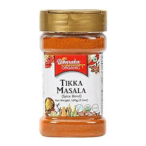 Dwaraka Organic - Tikka Masala, 3.5oz, Healthy, Organic, Non GMO, All Natural