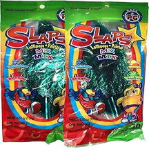 Pigui Slaps Lollipop Candy - 4 Flavors - Tamerind Watermelon Mango Gre...