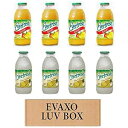 LUV BOX- バラエティ エバーフレッシュ ジュース 16 オンス 8個入りパック、エバーフレッシュマンゴー、エバーフレッシュピニャコラーダ。#N Evaxo LUV BOX- variety Everfresh Juice 16 oz. pack of 8 , Everfresh Mango , Everfresh Pina Cola