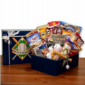 野球マニア!野球をテーマにしたギフトバスケット Organics Baseball Fanatic! Baseball Themed Gift Basket