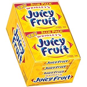Wrigley's Juicy Fruit Gum 10pk 15 ea