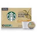 スターバックス ブロンド ロースト K カップ コーヒー ポッド — キューリグ ブルワーズ用ベランダ ブレンド — 1 箱 (合計 10 ポッド) Starbucks Blonde Roast K-Cup Coffee Pods Veranda Blend for Keurig Brewers 1 box (10 pods tota|詳細画像
