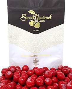 楽天Glomarketベリーチェリーダブルバブルガムボール キャンディー入りバブルガムボール 1インチ 1.5ポンド SweetGourmet Very Cherry Dubble Bubble Gumballs Candy Filled Bubble Gum Balls 1