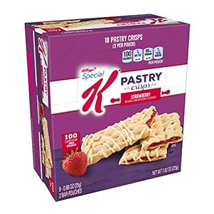 Special K ペストリー クリスプ、ストロベリー、7.92 オンス (9 個パック) (合計 162 ペストリー) Kellogg's Special K Pastry Crisps, Strawberry, 7.92 oz (Pack of 9) (162 Pastries total) Special K ペストリー クリスプ、ストロベリー、7.92 オンス (9 個パック) (合計 162 ペストリー) Kellogg's Special K Pastry Crisps, Strawberry, 7.92 oz (Pack of 9) (162 Pastries total)