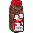 Lawry's 味付けペッパー、10.3 オンス - 10.3 オンスの味付けオールペッパー 1 つで、ブラックペッパー、スイートレッドピーマン、砂糖、スパイスのバランスの取れた風味を実現 Lawry's Casero Lawry's Seasoned Pepper, 10.3 oz - One 10.3 Ounce of