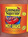 128oz Louisiana Supreme Hot Sauce (1 Gallon) Certified Cajun, No Carbs (Pack of ...