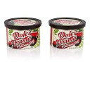 2個パック、オリジナルチョコレート、ドルチフルッタハードチョコレートシェル、電子レンジでチンするだけ、浸して完成、ナッツフリー、グルテンフリー、8オンス、2個パック SACO Pack of 2, Original Chocolate, Dolci Frutta Hard Chocolate Shell, Simply