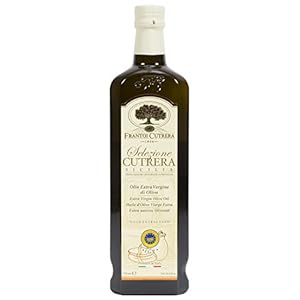 Frantoi Cutrera Selezione Cutrera エキストラバージン オリーブオイル – 低温抽出、シチリア産 – 24.5 オンス Frantoi Cutrera Selezione Cutrera Extra Virgin Olive Oil Cold Extracted, Made in Sicily 24.5 Ounces