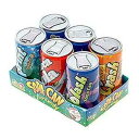 ソーダ缶シュワシュワキャンディ 6 パック 1 個 Kidsmania Soda Cans Fizzy Candy Six-Packs 1 Count