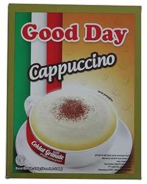 Good Day Cappuccino with Coklat Granule - 5 Sachet @ 25 Gram