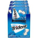 トライデント 包装なしオリジナルフレーバーシュガーフリーガム 50個入り6本(合計300個) Trident Unwrapped Original Flavor...