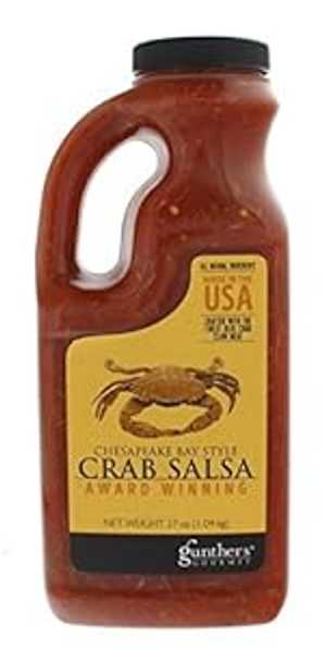 楽天Glomarketチェサピーク ベイ スタイル クラブ サルサ - 37 オンス Gunther's Gourmet Chesapeake Bay Style Crab Salsa - 37 ounce