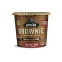 Kodiak Cakes ブラウニー パワー カップ - 100% 全粒粉、高プロテイン カップ ブラウニー - チョコレート ファッジ ブラウニー パワー カップ、2.36 オンス (12 個パック) (パッケージは異なる場合があります) Kodiak Cakes Brownie Power Cup