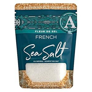 SaltWorks Fleur de Sel、海塩、4オンス SaltWorks Fleur de Sel, Sea Salt, 4 Ounce